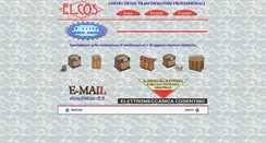 Desktop Screenshot of elcos-ct.it